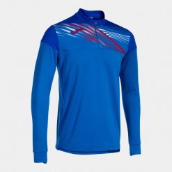 Bluza do biegania męska Joma Elite X. Niebieskie bluzy męskie Joma, m, bez wzorów, eleganckie, bez ramiączek, bez kaptura. Za 109.99 zł.