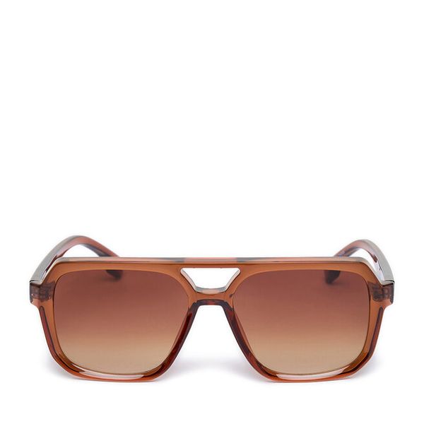 Okulary przeciwsłoneczne JENNY. Brązowe okulary przeciwsłoneczne damskie Jenny. Za 39.99 zł.