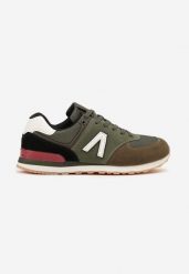 Zielone Buty Sportowe Sneakersy z Ozdobną Aplikacją Rilazea. Zielone buty sportowe męskie Born2be, z aplikacjami, z jeansu, bez zapięcia. Za 119.99 zł.