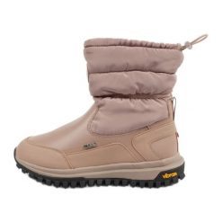 Buty śniegowce Colmar Warmer 2 Mono 169 beżowy. Brązowe śniegowce damskie z gumy, bez zapięcia. Za 518.78 zł.