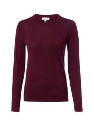 Brookshire Sweter z dzianiny merino Kobiety Wełna lila, XXL. Swetry nierozpinane damskie brookshire, xxl, bez wzorów, z dzianiny, klasyczne, bez kołnierzyka, bez ramiączek. Za 249.95 zł.