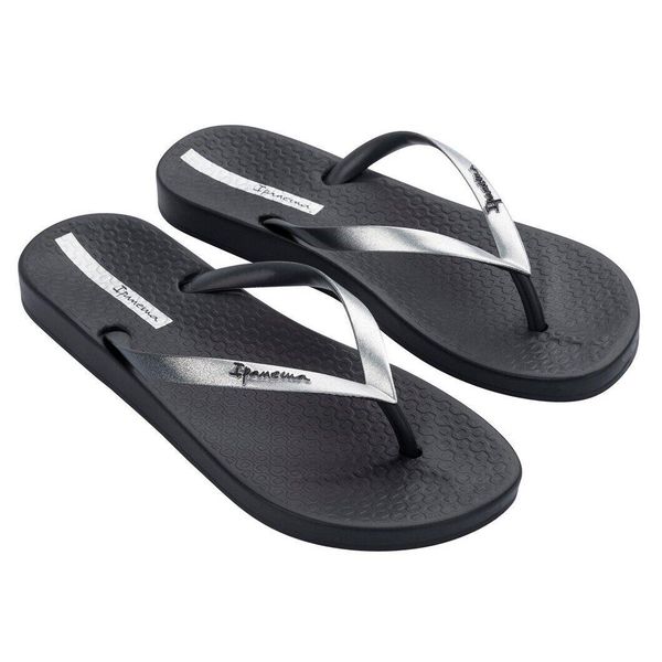 Klapki damskie Ipanema Anatomica Connect II. Szare klapki damskie Ipanema, bez wzorów, eleganckie, bez obcasa, bez zapięcia. Za 99.86 zł.