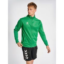 Bluza sportowa dla dorosłych Hummel Core XK Poly Zip Sweat. Szare bluzy damskie Hummel, m, bez wzorów, sportowe, bez ramiączek, bez kaptura. Za 161.00 zł.