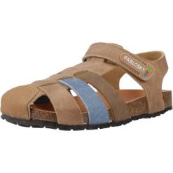 Sandały PABLOSKY 517132P Brązowy. Brązowe sandały męskie Pablosky, na lato, bez wzorów, z syntetyku, bez zapięcia. Za 215.99 zł.