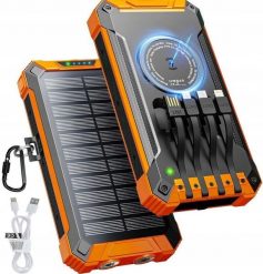 Powerbank X-TRON Ładowarka Panel Solarny Indukcyjny 30000 mAh. Powerbanki X-TRON. Za 194.00 zł.