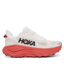 Buty do biegania Hoka. Białe obuwie sportowe damskie HOKA, bez wzorów, bez zapięcia, do biegania. Za 719.99 zł.