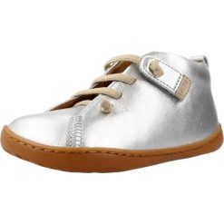 Buty CAMPER PEU FW Srebrny. Szare obuwie trekkingowe damskie Camper, ze skóry, bez zapięcia. Za 304.25 zł.