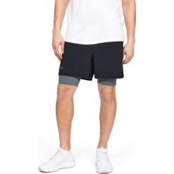 Under Armour Qualifier 2-in-1 Szorty Czarny. Czarne szorty męskie Under Armour, bez wzorów, z elastanu. Za 240.95 zł.