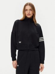 Adidas Bluza Neuclassics JI8495 Czarny Oversize. Czarne bluzy damskie Adidas, l, bez wzorów, z syntetyku, bez ramiączek, bez kaptura. Za 349.99 zł.