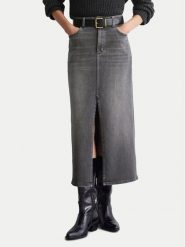 Marc O'Polo Spódnica jeansowa 409 9172 24061 Szary Regular Fit. Szare spódnice damskie Marc O'Polo, bez wzorów, z bawełny. Za 479.99 zł.