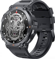 Smartwatch Wenom K56 PRO czarny Bluetooth Call Wodoodporny menu PL. Czarne zegarki smartwatch Wenom, bez wzorów. Za 282.90 zł.