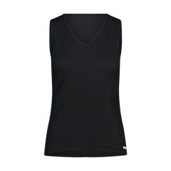 Damski tank top CMP. Czarne topy damskie CMP, xs, bez wzorów, sportowe, bez kołnierzyka, bez ramiączek. Za 159.00 zł.