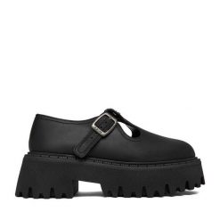 Półbuty G-Star. Czarne półbuty damskie G-Star, bez wzorów, retro, bez obcasa, na płaskiej podeszwie, bez zapięcia. Za 349.99 zł.