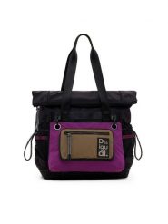 Desigual Plecak Voyager 25SAKY17 Czarny. Czarne plecaki damskie Desigual, bez wzorów, z materiału. Za 459.99 zł.