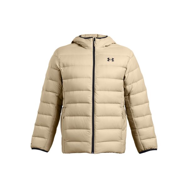 Kurtka puchowa Under Armour Legend. Brązowe kurtki męskie Under Armour, l, bez wzorów, z dzianiny, z kapturem. Za 769.10 zł.