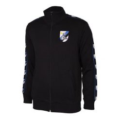 Kurtka dla dorosłych FC Internazionale Taper. Czarne kurtki męskie COPA FOOTBALL, l, bez wzorów, eleganckie, bez kaptura. Za 426.11 zł.