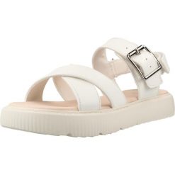 Sandały GEOX J SANDAL KODETTE Biały. Białe sandały męskie Geox, bez wzorów, z syntetyku, sportowe, bez zapięcia. Za 242.99 zł.