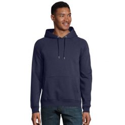 Bluza Z Kapturem Dla Dorosłych Unisex Stellar. Niebieskie bluzy damskie SOL'S, s, bez wzorów, sportowe, bez ramiączek, z kapturem. Za 157.99 zł.