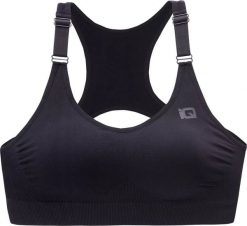 IQ Damski stanik sportowy Iq intelligence quality CARMY WMNS czarny rozmiar L. Czarne bielizna sportowa damska IQ, l, bez wzorów. Za 85.98 zł.