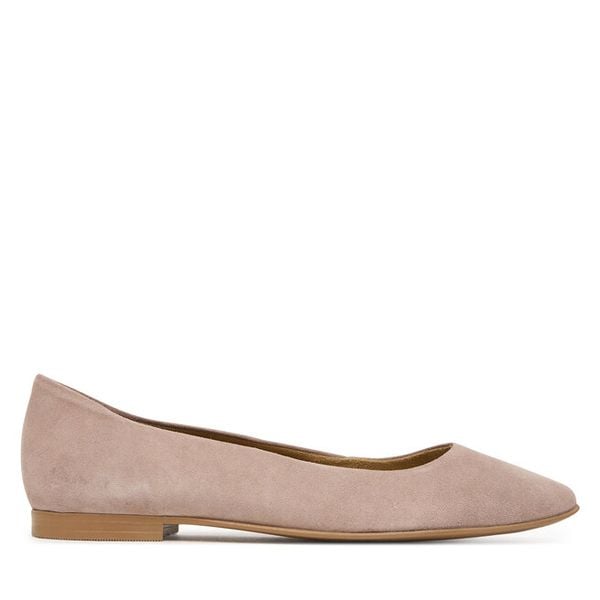 Baleriny Tamaris. Czerwone balerinki damskie Tamaris, bez wzorów, bez obcasa, bez zapięcia. Za 287.99 zł.