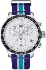 Zegarek Tissot Zegarek Męski Tissot T095.417.17.037.30 Srebrzysty ( 42 mm). Zegarki męskie TISSOT, bez wzorów. Za 1,304.08 zł.