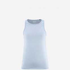 Koszulka damska tank top Millet Wanaka Light Tank W ahletic fit. Niebieskie bluzki damskie Millet, xs, bez wzorów, z tkaniny, sportowe, bez kołnierzyka, bez ramiączek. W wyprzedaży za 179.60 zł.