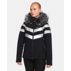 Damska luksusowa kurtka narciarska Kilpi LTD ASTER-W. Czarne kurtki sportowe damskie Kilpi, na zimę, l, bez wzorów, z nylonu, bez ramiączek, bez kaptura, narciarskie. Za 1,330.92 zł.