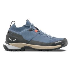 Buty trekkingowe Salewa Puez 2 Knit Ptx. Czarne trekkingi męskie Salewa, z gumy, bez zapięcia. Za 839.00 zł.