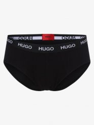 HUGO Slipy pakowane po 3 szt. Mężczyźni Bawełna czarny, M. Czarne slipki męskie Hugo, m, bez wzorów, z bawełny. Za 219.95 zł.