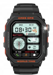 Smartwatch Zeblaze Smartwatch Zeblaze Ares GPS Czarny AMOLED Alexa 3ATM 14 dni Baterii. Czarne zegarki smartwatch Zeblaze, bez wzorów. Za 366.26 zł.