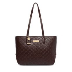 Torebka Nine West. Brązowe shopperki damskie Nine West, bez wzorów, bez dodatków. Za 279.99 zł.