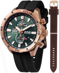 Zegarek męski Vostok Europe YM8J-320B656S czarny. Czarne zegarki męskie Vostok Europe, bez wzorów. Za 4,098.45 zł.