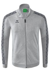 Kurtka dresowa Erima Essential Team szara junior. Szare kurtki męskie Erima, bez wzorów, z dresówki, retro, bez kaptura. Za 299.99 zł.