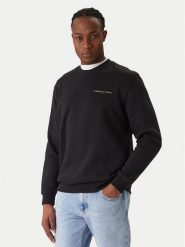 Tommy Jeans Bluza DM0DM20249 Czarny Regular Fit. Czarne bluzy męskie Tommy Jeans, m, bez wzorów, z bawełny, bez ramiączek, bez kaptura. Za 329.99 zł.