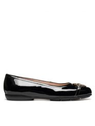 Geox Baleriny D Annytah D557NB 00066 C9999 Czarny. Czarne balerinki damskie Geox, bez wzorów, z lakierowanej skóry, bez obcasa, bez zapięcia. Za 319.99 zł.