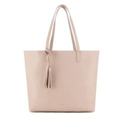 Torebka JENNY. Brązowe shopperki damskie Jenny, bez wzorów, bez dodatków. Za 159.99 zł.