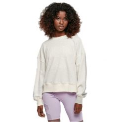 Bluza damska Urban Classics Oversized rainbow. Szare bluzy damskie Urban Classics, bez wzorów, bez ramiączek, bez kaptura. Za 218.00 zł.