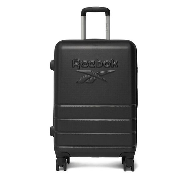 Walizka średnia Reebok. Czarne walizki damskie Reebok, bez wzorów, średnie. Za 269.99 zł.