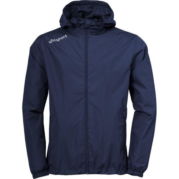 Kurtka Uhlsport Essential Rain. Białe kurtki męskie Uhlsport, xl, bez wzorów, sportowe, bez kaptura. W wyprzedaży za 160.05 zł.