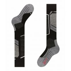 Podkolanówki Falke SK4. Czarne skarpety męskie Falke, bez wzorów. Za 164.75 zł.