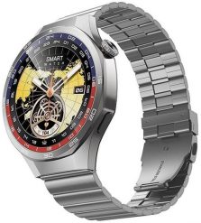 Smartwatch Hoco 1,53" TFT z fukcją rozmowy DYD03 srebrny. Szare zegarki smartwatch Hoco, bez wzorów. Za 90.93 zł.