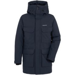 Parka Didriksons Drew. Niebieskie parki damskie Didriksons, na jesień, bez wzorów, sportowe, bez kołnierzyka, bez kaptura. Za 868.99 zł.