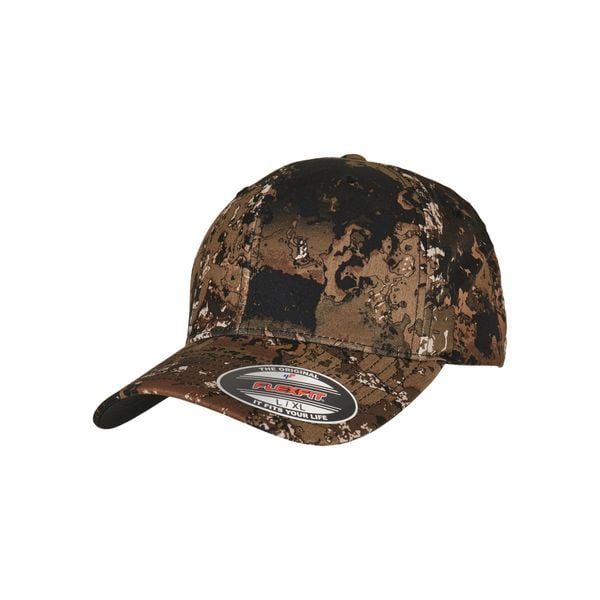 Czapka Flexfit Veil Camo™. Brązowe czapki damskie FLEXFIT, bez wzorów, z poliesteru. Za 114.50 zł.