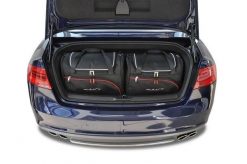Torby Do Bagażnika Audi A5 Cabrio 2008-2016 4Szt Kjust. Czarne torby podróżne damskie KJUST, bez wzorów, z kauczuku. Za 974.00 zł.