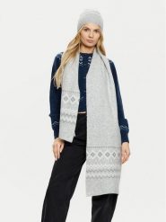 Guess Komplet czapka i komin W5PZ18 Z3LQ0 Szary. Szare czapki damskie Guess, na zimę, z aplikacjami, z materiału. Za 509.99 zł.