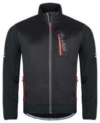 Męska kurtka biegowa Kilpi NORDIM-M. Czarne kurtki sportowe męskie Kilpi, m, bez wzorów, z materiału, bez kaptura, do biegania. Za 318.77 zł.