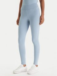 Guess Legginsy V6RB11 KD952 Niebieski Slim Fit. Niebieskie legginsy damskie Guess, z aplikacjami, z syntetyku. Za 269.99 zł.