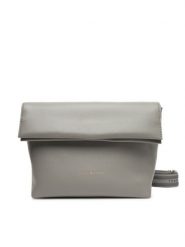 Tommy Hilfiger Torebka Th Logotape Med Crossover AW0AW17692 Szary. Szare listonoszki damskie Tommy Hilfiger, bez wzorów, ze skóry, bez dodatków. Za 409.99 zł.