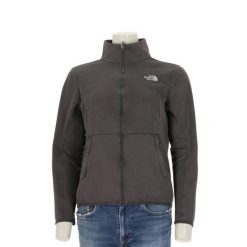 Second life - Kurtka polarowa damska The North Face - Stan bardzo dobry. Szare kurtki sportowe damskie The North Face, l, bez wzorów, z materiału, bez ramiączek, bez kaptura, trekkingowe. Za 170.36 zł.