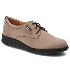 Beżowe Półbuty Armodo Klasyczne Obuwie Damskie. Brązowe półbuty damskie Armodo, bez wzorów, z gumy, eleganckie, bez obcasa, bez zapięcia. Za 309.00 zł.